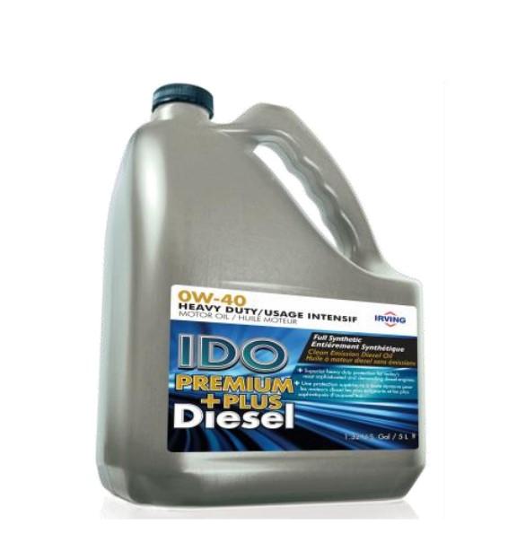 F0114430, Irving Lubricants,   0W40, IDO PREM+SYN, 5L - F0114430