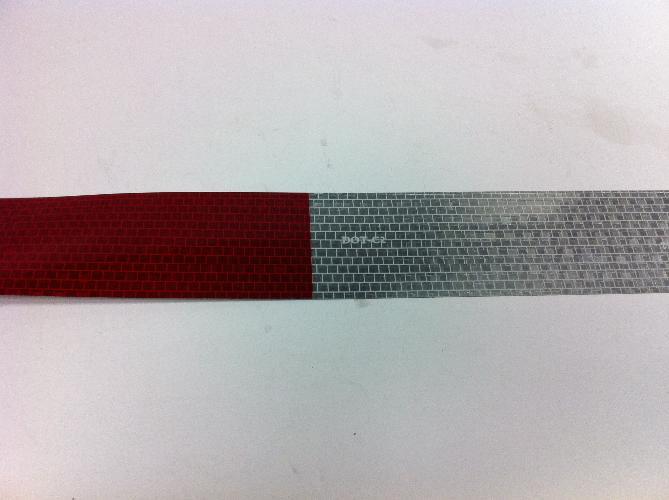 41160-1, Grote Industries Co., Lighting, 2"X150' TAPE RED/SILVER - 41160-1