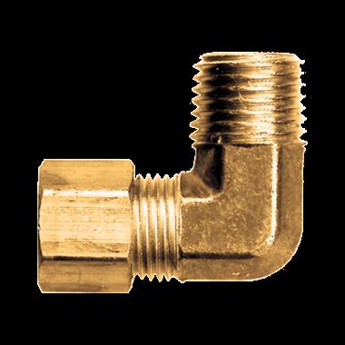 69-5B, Fairview Ltd., Fittings, Nuts, Bolts, 90^ELBOW, 5/16T-1/4P - 69-5B