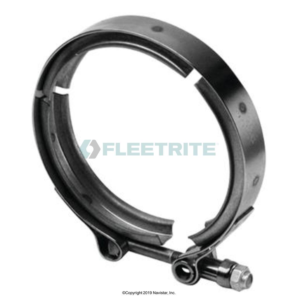 FLTEC40VBS, Fleetrite, Exhaust Parts, CLAMP, V-BAND, EXHAUST, 4.0 IN., STAINLESS STEEL - FLTEC40VBS