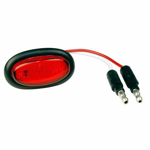 47962, Grote Industries Co., Lighting, CLR/MKR, RED, LED, MICRONOVA - 47962