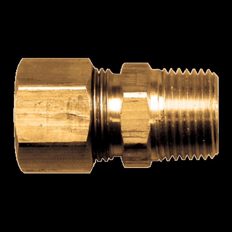 68-4B, Fairview Ltd., Fittings, Nuts, Bolts, CONNECTOR, 1/4T-1/4P - 68-4B