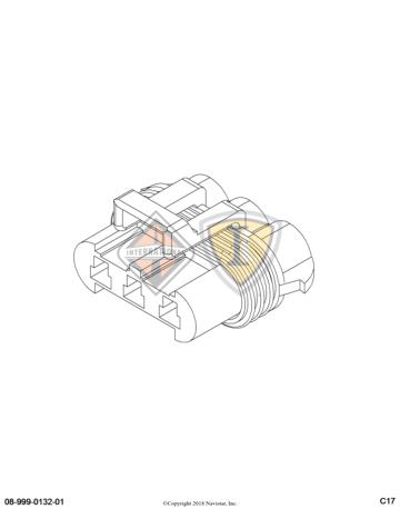1667733C1, Navistar International, Uncategorized, CONNECTR - 1667733C1
