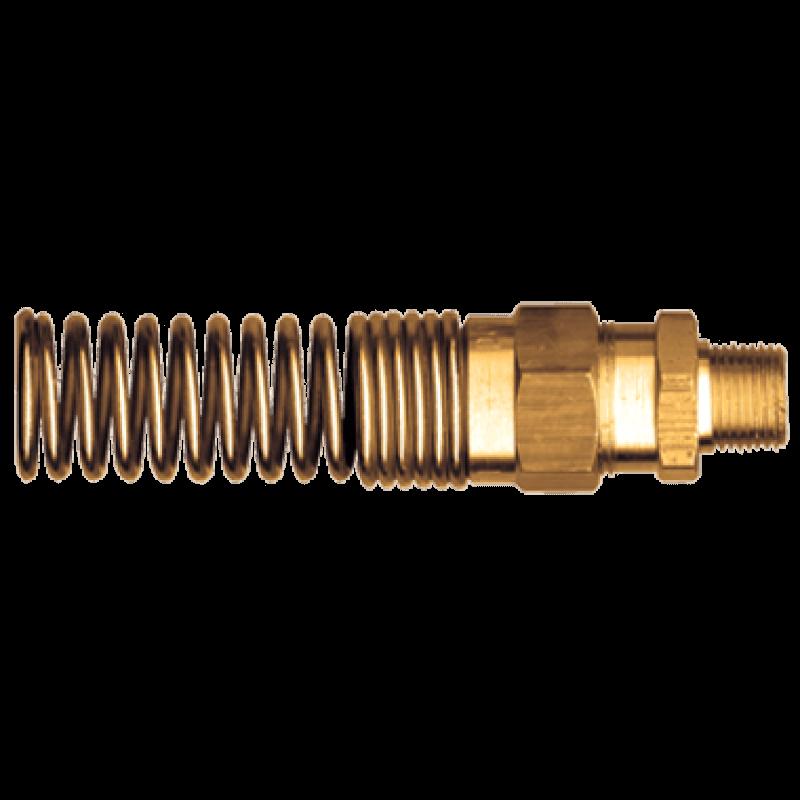 1493-6C, Fairview Ltd., Fittings, Nuts, Bolts, COUPLER W/SPRING 3/8H-3/8P - 1493-6C