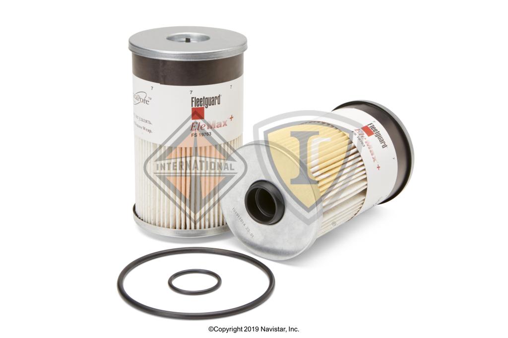 FS19763, Fleetguard, Filters, FUEL FILTER, FUEL/WATER SEPARATOR - FS19763