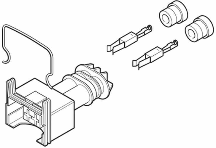 22.1000.31.8700, Eberspacher/ESPAR, Engine Components, Fuel Metering Pump connector - 22.1000.31.8700