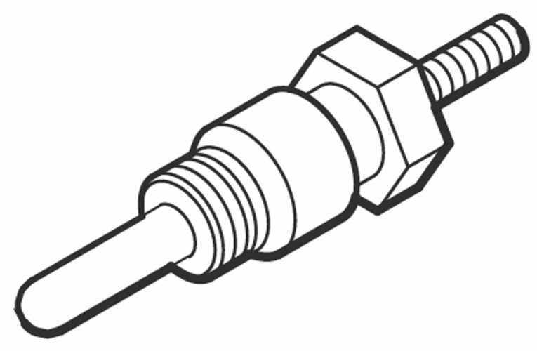 25.2106.01.1000, Eberspacher/ESPAR, Misc & Safety Parts, Glow Pin 12v D4WSC D5WSC - 25.2106.01.1000