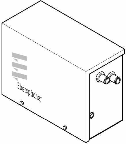 25.2800.40.0501, Eberspacher/ESPAR, Engine Components, HYDRONIC D5SC BOX LID - 25.2800.40.0501