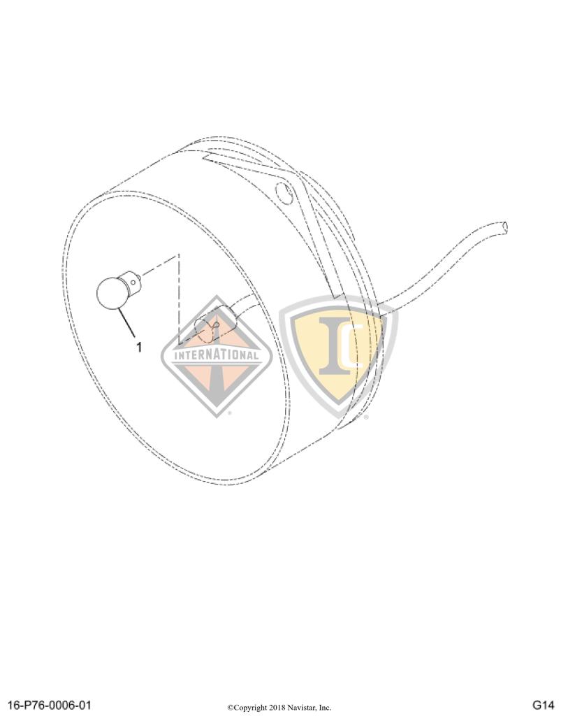 2506796C1, Navistar International, Uncategorized, LAMP - 2506796C1