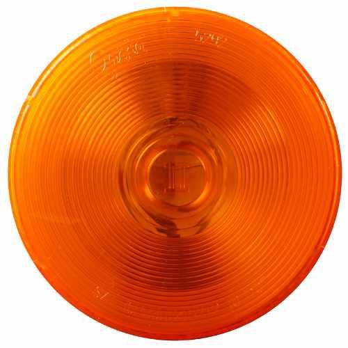 52773, Grote Industries Co., Lighting, LAMP, FEMALE PIN 4"RD. AMBER - 52773