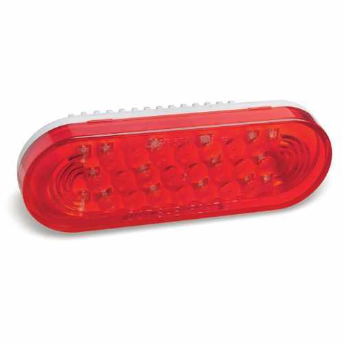 53962, Grote Industries Co., Lighting, LAMP, LED OVAL RED - 53962