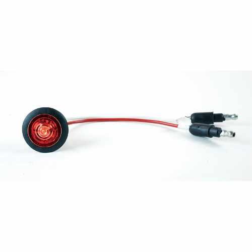49332, Goodyear, Lighting, LP LED ROUND MARKER RED - 49332