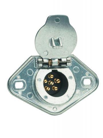 15-600, Phillips Industries, Electrical Parts, METAL SOCKET, 6 CONDUCTOR - 15-600