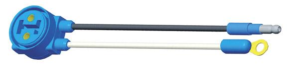 66910, Grote Industries Co., Electrical Parts, PIGTAIL, TURTLEBACKII - 66910
