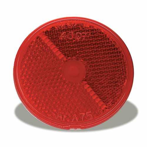 40072, Grote Industries Co., Uncategorized, REFLECTOR, RED ROUND - 40072