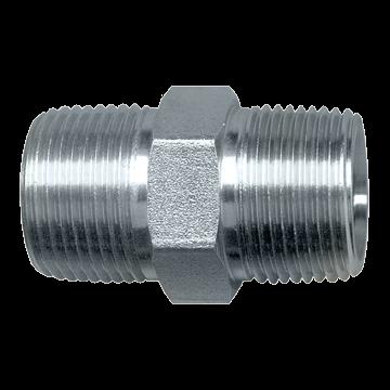 S1022-B, Fairview Ltd., Fittings, Nuts, Bolts, STEEL NIPPLE, 1/4P - S1022-B