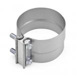 FLTEC50PLA, Fleetrite, Exhaust Parts, CLAMP, EXHAUST, 5.0 IN. HD, PREFORMED, LAP JOINT, ALUM - FLTEC50PLA