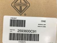 2593600C91, Navistar International, Uncategorized, LAMP, TURN SIGNAL, FRONT, SIDE COWL - 2593600C91