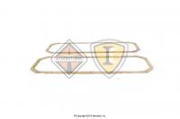 1826587C1, Navistar International, Uncategorized, NGD OIL PAN GASKET - 1826587C1