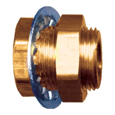 1495B-C, Fairview Ltd., Fittings, Nuts, Bolts, TERMINAL BOLT BRASS, 3/8-3/8 - 1495B-C