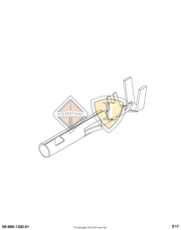 587575C1, Navistar International, Uncategorized, TERMINAL, ELECT, CABLE - 587575C1