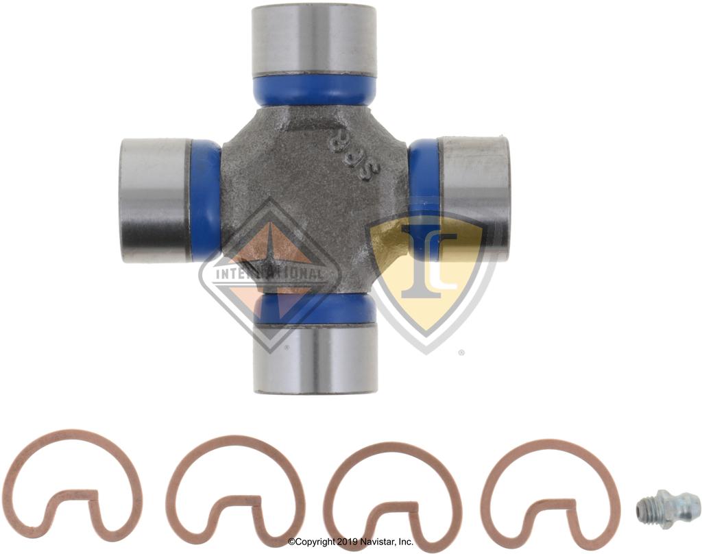 DS5153X, Spicer U-Joints & Center Bearings, Driveline Parts, Driveline U-Joint; Greaseable:Y; Type:OSR Style; Bearing Cap Type:Round; Snap Ring Type:External; Snap Ring Included:Y; Manufacturer:Spicer; Series:1 - DS5153X