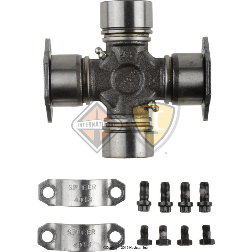 DS5674X, Spicer U-Joints & Center Bearings, Driveline Parts, U-JOINT KIT, DRIVE SHAFT, HALF ROUND (HR) STYLE, SPICER, 1610, 5.312 BETWEEN CAPS, 1.875 BEARING CAP DIA, 5.312 OVER BEARING CAPS, 1.875 BEARING CAP DIA - DS5674X