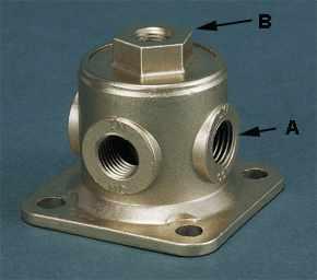 ZZ90554615, Haldex Valves, Brake Components, VALVE, 3WAY PILOT - ZZ90554615