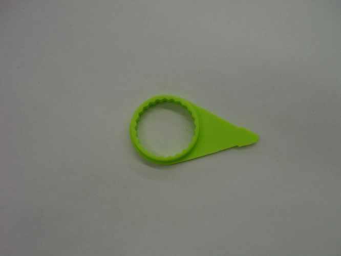 WCH03M, Tectran Manufacturing, Wheel End Parts, WHEEL CHECK, YELLOW - WCH03M